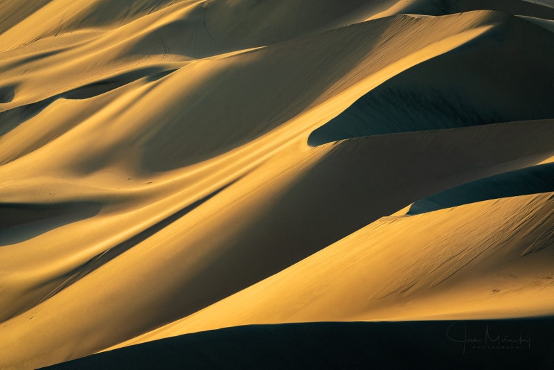 Sand dunes in Huacachina
