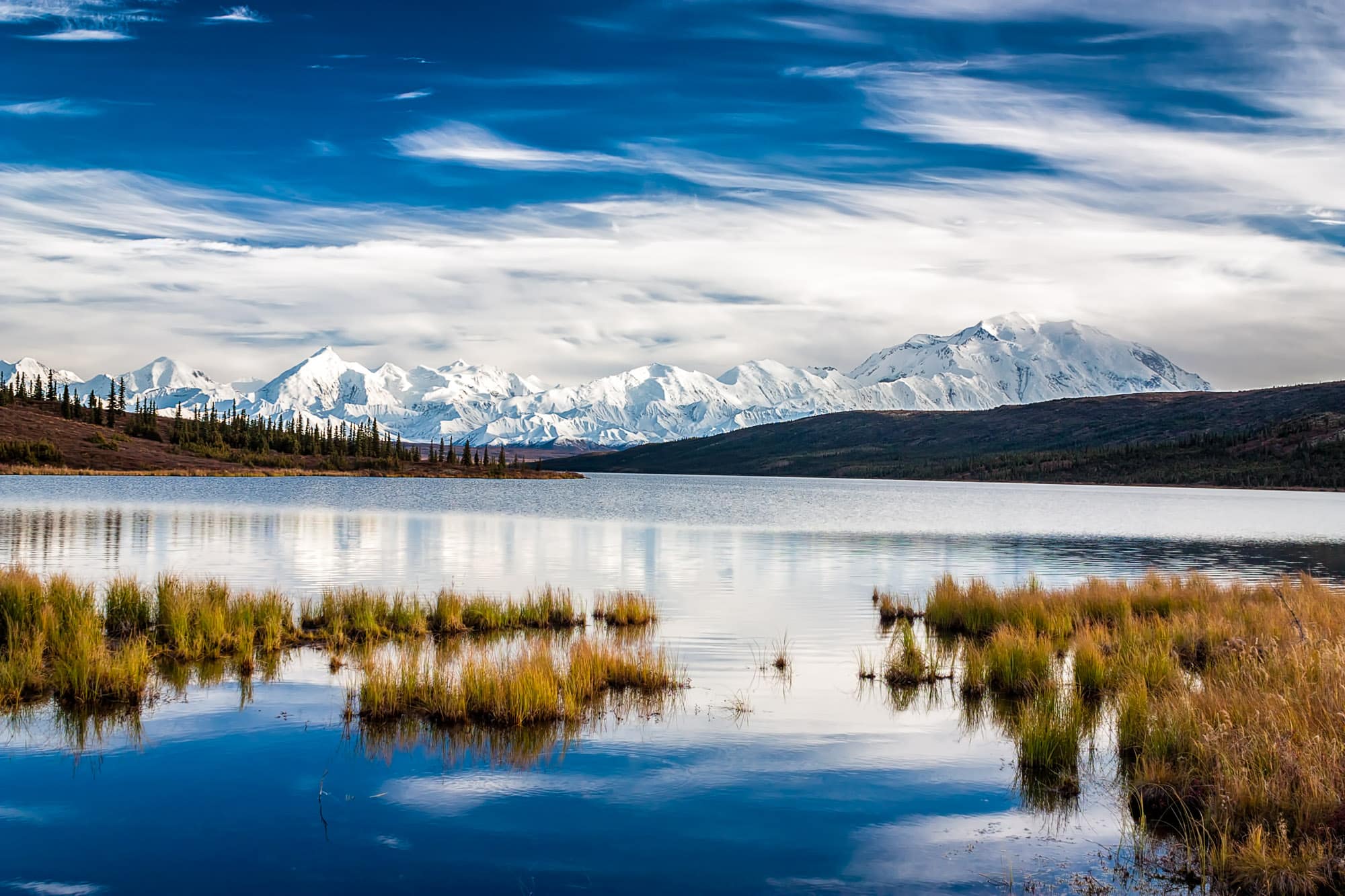 Mt. McKinley taken from Wonder Lake, Alaska, USA