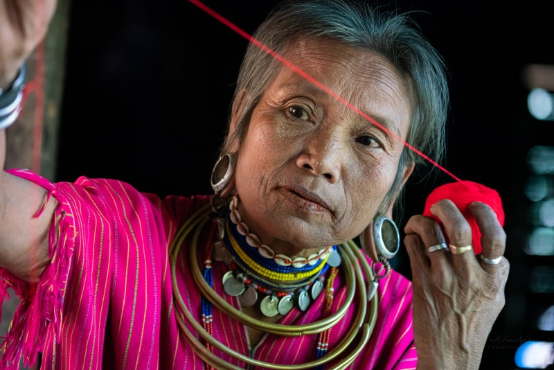 Woman from Kayaw tribe, Kayah state, Myanmar