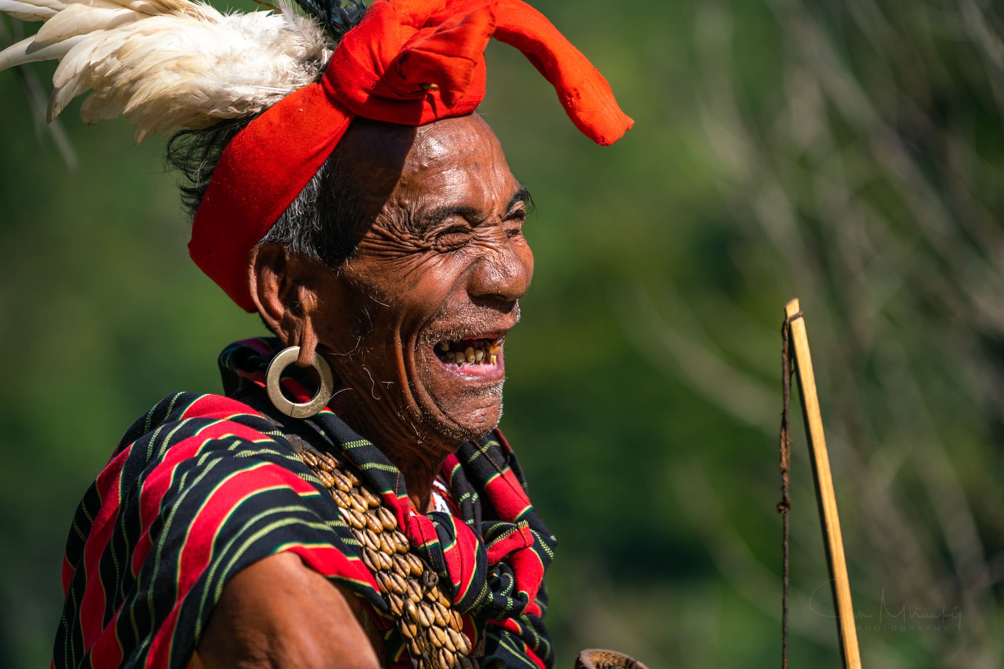 Chief of village in Chin State, Myanmar