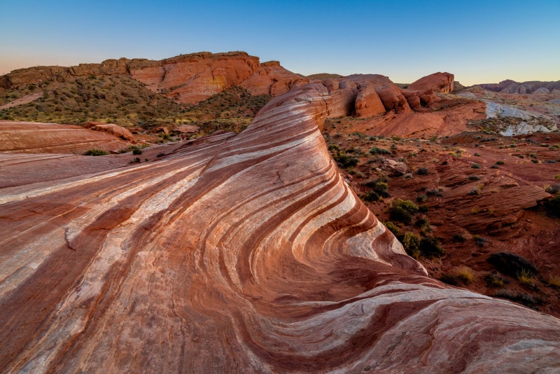 Fire Wave rock formation, Valley of Fire State Park